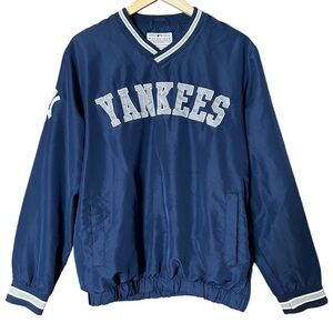 MLB New York Yankees Pullover Windbreaker. Size Medium